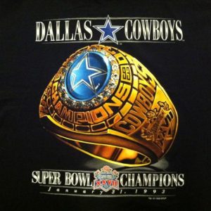 Vintage 1993 Dallas Cowboys Superbowl t-shirt