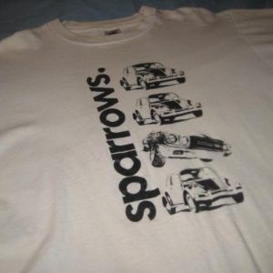 Vintage 1990 Sparrows t-shirt, Minneapolis power pop band