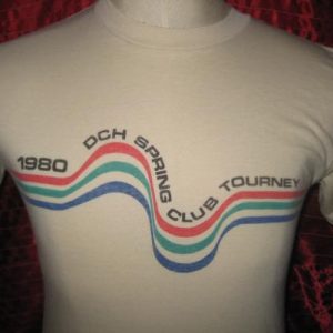 Vintage 1980 t-shirt for some kind of tournament, S-M