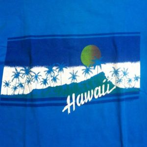 Vintage 1980's Hawaii sunset t-shirt