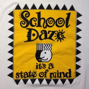 Vintage 1980's School Daze movie t-shirt