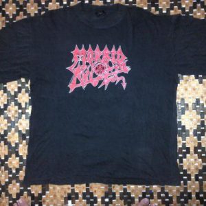 Vintage 1990 Morbid Angel Official Merchandise T Shirt