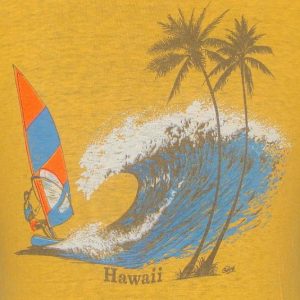 Vintage 70's Hawaii windsurfer t shirt M