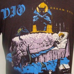 Vintage 1987 DIO rock metal t shirt