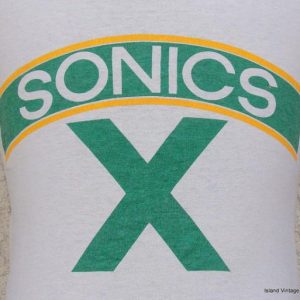 Vintage 80's SONICS X tank top S