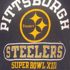 Vintage 79' Piitsburgh Steelers Super Bowl XIII Champions t