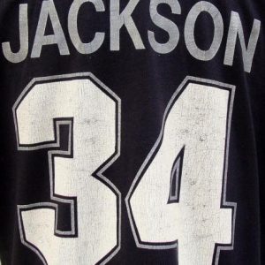 Vintage 80's RAIDERS 34 JACKSON football throwback jersey L