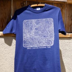 Vintage Miller T-Shirt - Kings Canyon National Park - 1982 T