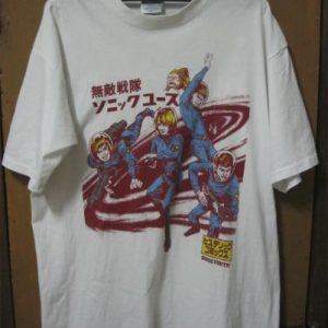 Vtg 92 SONIC YOUTH HYSTERIC COMIC T SHIRT