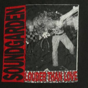 Soundgarden 90's Louder Than Love Vintage T Shirt F' Godhead