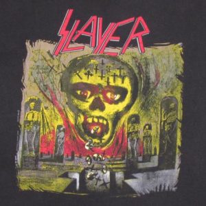 Slayer 1991 Seasons In The Abyss Vintage T Shirt Concert