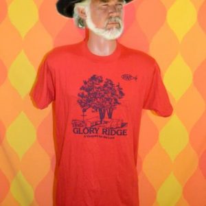 vintage GLORY RIDGE vineyard for lord christian t-shirt 80s