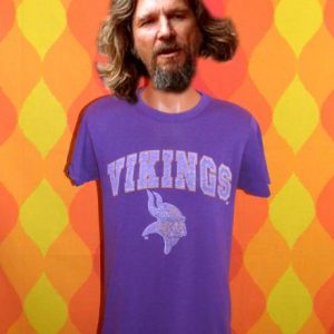 vintage minnesota VIKINGS nfl team football t-shirt 80s