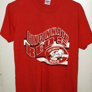 Vintage 1990 50/50 Trench Cincinnati Reds MLB T-shirt