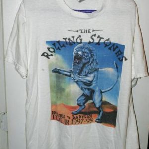 Vintage Rolling Stones Bridges To Babylon Bootleg T-shirt