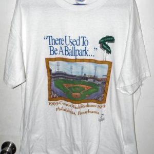 Vtg 90s Connie Mack Stadium Memories 21st Lehigh T-shirt