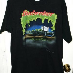 Vintage 90s Budweiser Frogs This Buds For You T-shirt