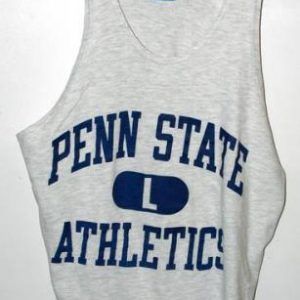 Vtg Champion 90s Penn St Nittany Lions Cotton Rayon Tank Top