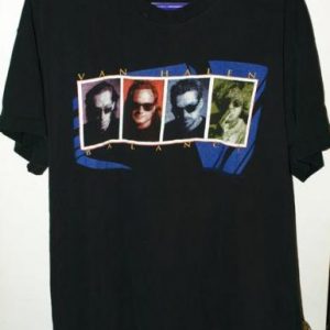 Vintage 90s Van Halen Balance World Tour Concert T-shirt