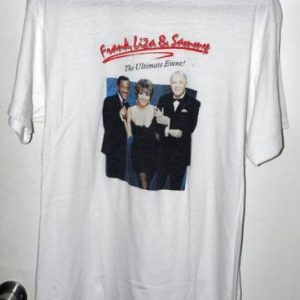 Vtg 80s Ultimate Event F Sinatra L Minelli S Davis Jr Tee