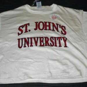 Vintage NOS 80s/90s Champion St Johns University Half Shirt