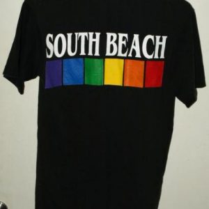 Vintage 90s South Beach Miami Florida Tourist T-shirt