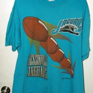 Vintage 90s Competitor Jacksonville Jaguars Graphic T-shirt