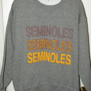 Vtg Russell Triblend Rayon Florida St Seminoles Sweatshirt