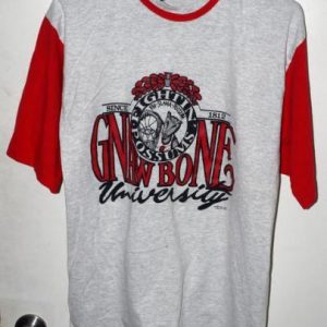 Vtg 90s Gnawbone Univ Fightin Possums Phi Slamma T-shirt