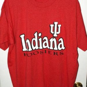 Vintage 90s Indiana Hoosiers Striped T-shirt