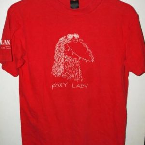 Vintage 1981 Lancers Dinner Wines Foxy Lady T-shirt