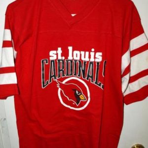 Vintage 50/50 Logo 7 St Louis Cardinals NFL Jersey Shirt