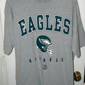 Vintage 1998 Riddell Philadelphia Eagles Helmet T-shirt