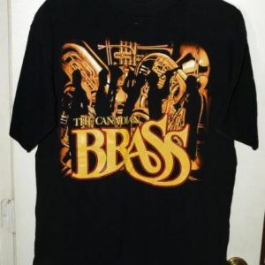 Vtg 90s Canadian Brass Concert Tour T-shirt-Large