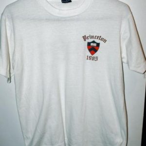 Vintage 1985 50/50 Princeton Beer Drinking Tiger T-shirt