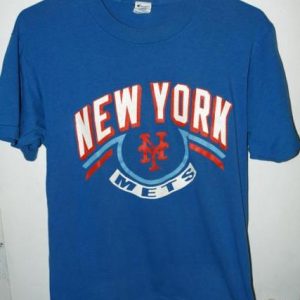 Vintage 80s 50/50 Champion New York Mets T-shirt