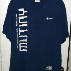 Vtg Nike MLS Tampa Bay Mutiny Spider Graphic T-shirt