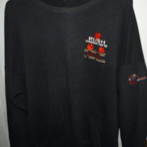 Vintage 1988 Rush Hold Your Fire Tour/Concert Sweater