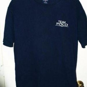 Vtg Ralph Lauren Team Polo Sport P3 Technologies 67 T-shirt