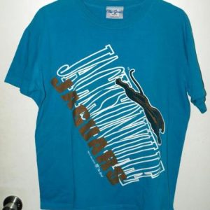 Vtg 90s The Game Jacksonville Jaguars Inaugural Season Tee