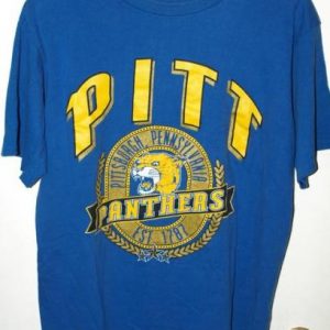 Vintage 80s Pitt Panthers T-shirt