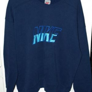 Vintage Nike Embroidered Grey/Gray Tag Sweatshirt/Crew Neck