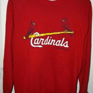 Vintage 80s Velva Sheen St Louis Cardinals Sweatshirt