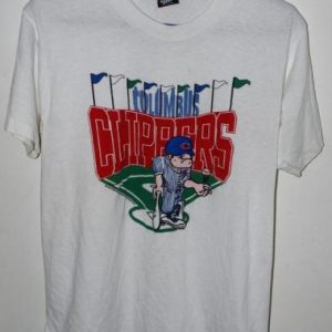 Vintage 90s Columbus Clippers Minor League T-shirt