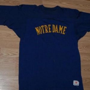 Vtg 70s/80s Champion Products Notre Dame Jersey Shirt