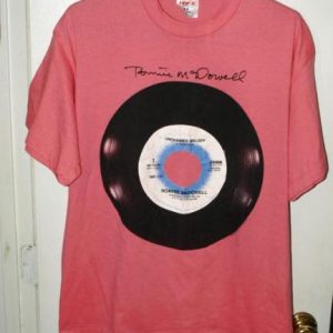 Vintage 90s Ronnie McDowell Unchained Melody Promo T-shirt