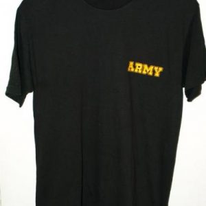 Vintage 80s Sportswear 50/50 Thin Army T-shirt