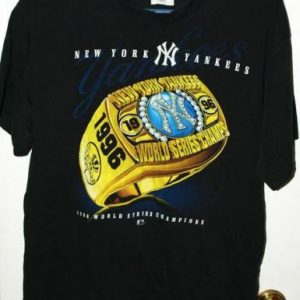 Vintage 1996 New York Yankees World Series Champs T-shirt