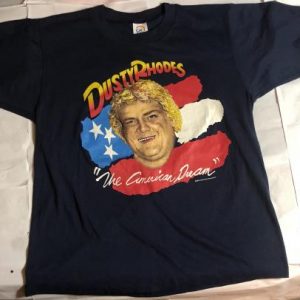 Vintage 1986 Dusty Rhodes â€œThe American Dreamâ€ T-Shirt!