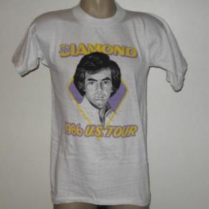 Vintage 1986 Neil Diamond Concert Tour Rock T-Shirt